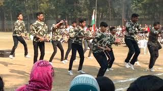 republic day school programme........ based on Pulwama attack.....Nihal sinha