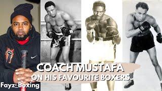 Coach Mustafa on his favourite Boxers