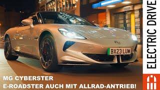 MG Cyberster - der Elektro Roadster auch mit Allradantrieb | Electric Drive News