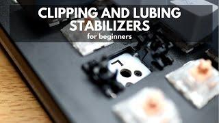 How to Clip and Lube Stabilizers for Beginners feat. Drop Alt - Diaries of a Keyboard Noob EP1