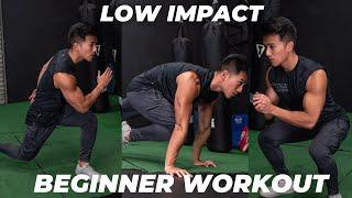 LOW IMPACT BEGINNER WORKOUT / Full Follow Along At Home Workout | Jeremy Sry