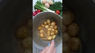 Сезон молодой картошки #рецепты #картошка #закуски #закуска #гарнир #быстрыерецепты #еда #фудблог