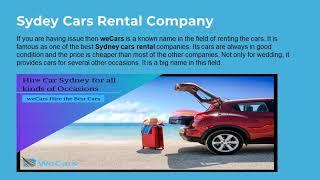 Hire the Best Car at Cheap Price | weCars