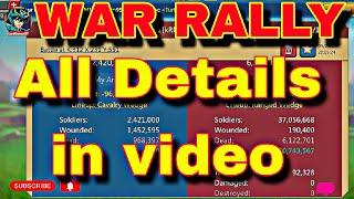 War Rally in Lords Mobile #lordsmobile  Rally attack