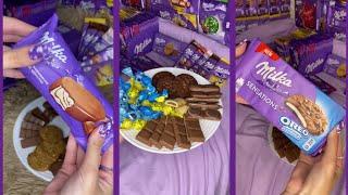 Milka Lunch time  ASMR   #asmr #milka  @Queen of Milka