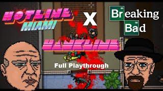 HANKLINE 1+2  (FULL PLAYTHROUGH) | Hotline Miami 2 Custom Campaign