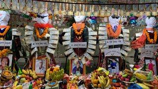 Chamru Arghum - Gurung Culture - Nepali Funeral - Budi Bazar - Dec 2023 - Pokhara, Nepal