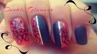 Double Glamour Nail Art