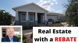 Real Estate with a  REBATE.  50% commission credit for closing costs. New home model tours