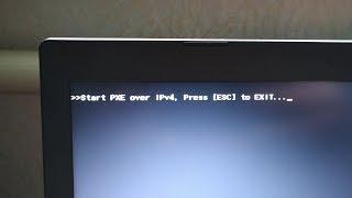 Start PXE over IPv6, Press ESC to EXIT Lenovo IdeaPad 330 15ICH отключение параметра