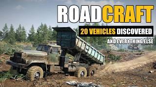 RoadCraft All New vehicles & Everything else | New game by Snowrunner devs