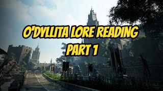 O'DYLLITA LORE READING PART 1.