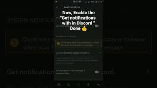 How to Enable Get Notification with in Discord in Discord Mobile #roduz #discord #howto #how #notify