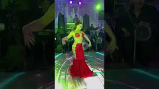 Oxana Bazaeva dancing live baladi with live orchestra. Egypt 2021 / اوكسانا