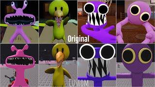 Original vs Custom Rainbow Friends Concepts JUMPSCARES