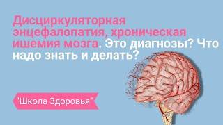 Хроническая ишемия мозга. Диагностика и лечение