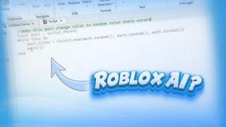 Roblox Studio AI tutorial | Туториал на ИИ в Роблокс Студио