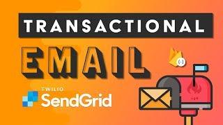 Transactional Email 101  with SendGrid & Firebase Cloud Functions