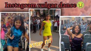 Instagram Girl Dancing On A Train With Inappropriate Steps | Whichaaar