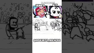 JANET  vs. KIT  | #shorts #brawlstars