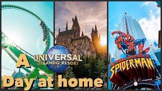 A Universal Orlando Resort Day At Home | Full Walkthrough w/ Ride POVs