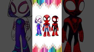Marvel's Spidey and his Amazing Friends  - spin #drawingtutorial #marvel #spin