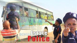 DON LITTLE THE ESTATE POLICE RUN AFTER BUS DRIVER 