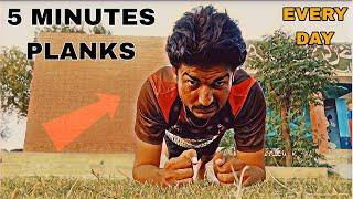 5 minutes planks every day workout | Fatt lose | Ak-47 Fit |