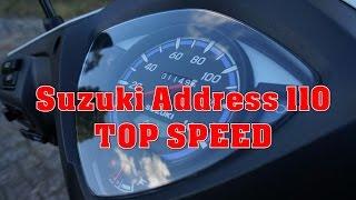 Suzuki Address 110 TOP SPEED