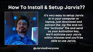 How To Setup The Lastest Version Of Jarvis4Everyone | Jarvis Python | Kaushik Shresth | Jarvis AI