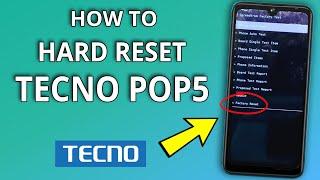 Tecno Pop 5 Hard Reset | Factory Reset Tecno Pop5 [Fast & Easy]