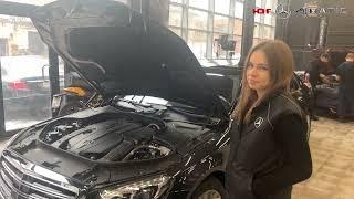 Maybach 222 стук ГРМ M276 замена муфты S class W222