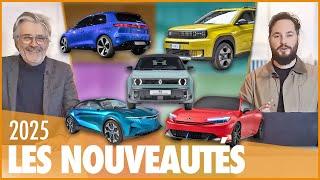  ON NOTE LES NOUVEAUTÉS AUTO 2025 AVEC VOUS !