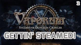 VAPORUM – New Legend Of Grimrock? Steampunk Dungeon Crawler Part #2