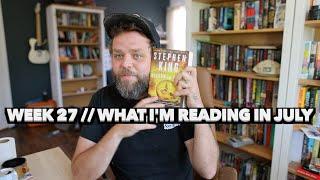 Week 27 Of Books Being Sick. Here's What I'm Reading In July As Well As A Fun Package From Folio!