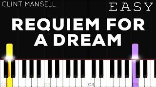 Requiem For A Dream | EASY Piano Tutorial