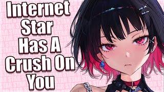 Internet Star Has a Crush on You  [F4M] [ASMR Roleplay] [Wholesome]