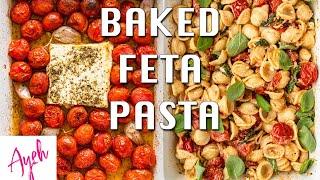 Baked Feta Pasta - Cooking With Ayeh