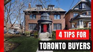 4 Tips for Real Estate Buyers in The Greater Toronto Area.