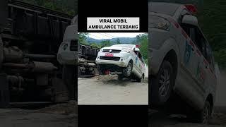 Spread on television news ~ Ambulance flying