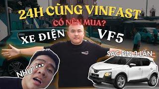 24H ĐI PHAN THIẾT VỚI XE ĐIỆN VINFAST VF5 | CÓ NÊN MUA XE ĐIỆN LÚC NÀY | 24 HOURS WITH VINFAST VF5