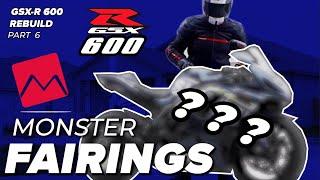 How To Install Monster Fairings | Suzuki GSX-R 600 Rebuild | Part 6