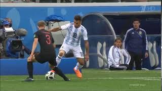 Eduardo Salvio nutmeg vs Croatia HD 1080p