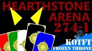 Hearthstone Arena #274 Part 1  (Paladin)