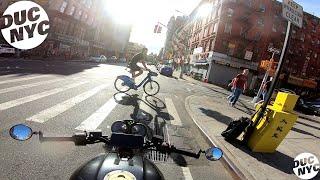 Early Moto Ride to Financial District - Manhattan, NYC  | Ducati NYC Vlog v1724