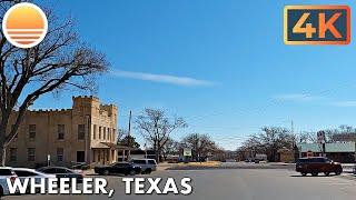 Wheeler, Texas!  Drive with me in a Texas town!