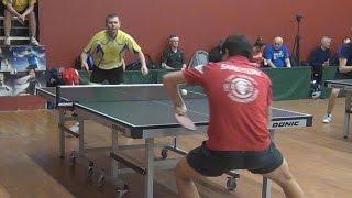 Сергей СИМОНОВ - Андрей БАЙБУЛДИН, Настольный теннис, Table Tennis