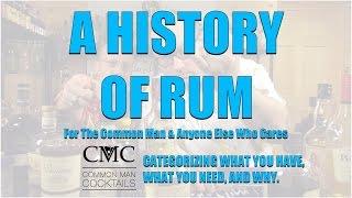 Exploration Series: A History of Rum and Rum Categorization