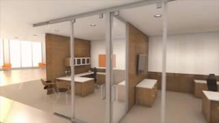 Movable Interior Office Walls | Full Height Portable Wall Partitions