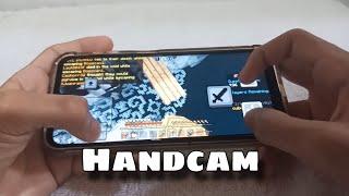 Jogando Skywars com os controles costumizados + Handcam | MCPE | Cubecraft